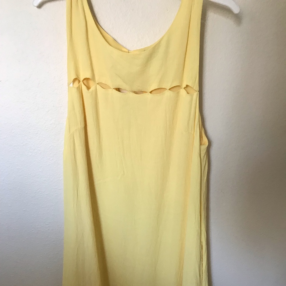 Yellow Shift Dress